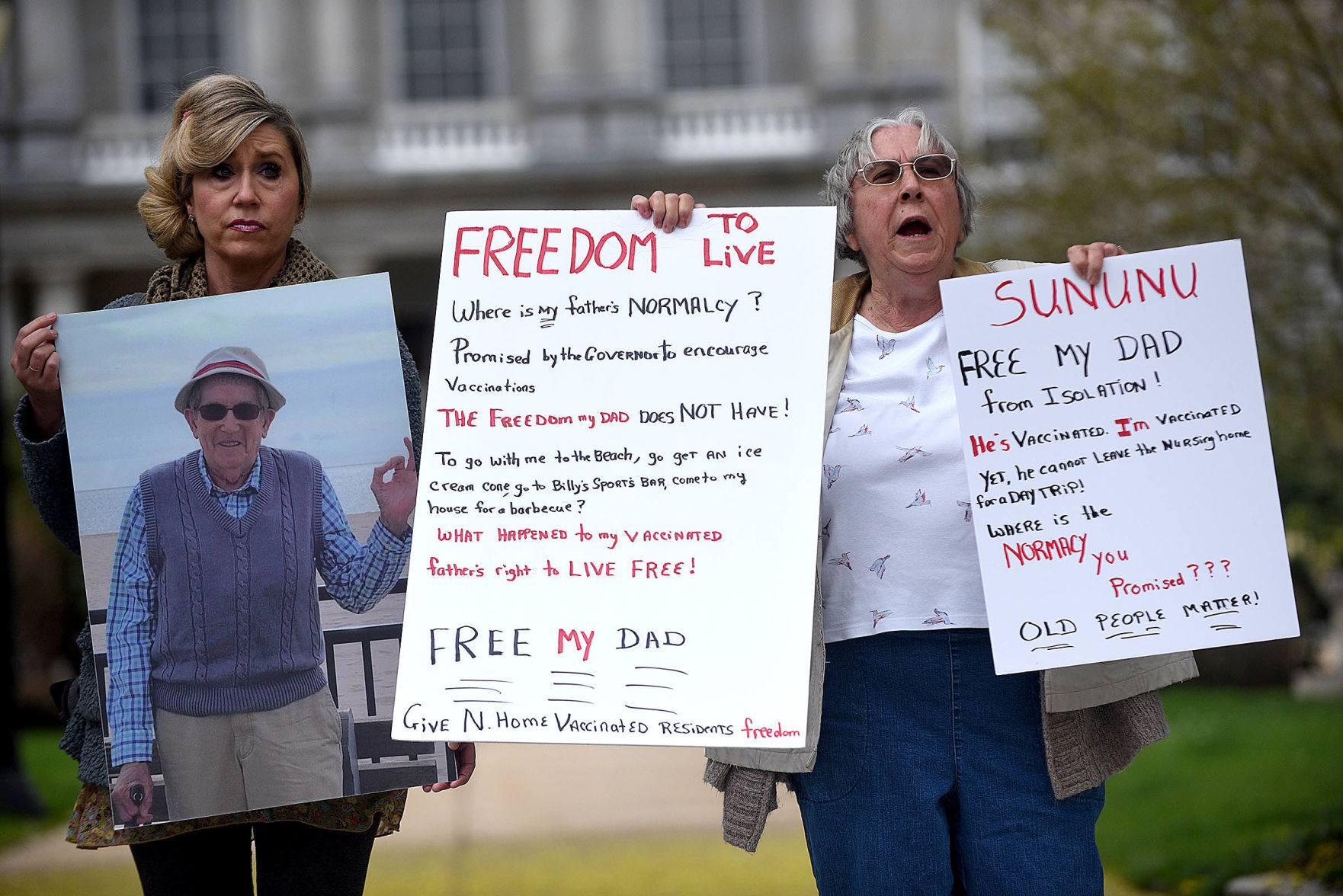 Protest at the State House